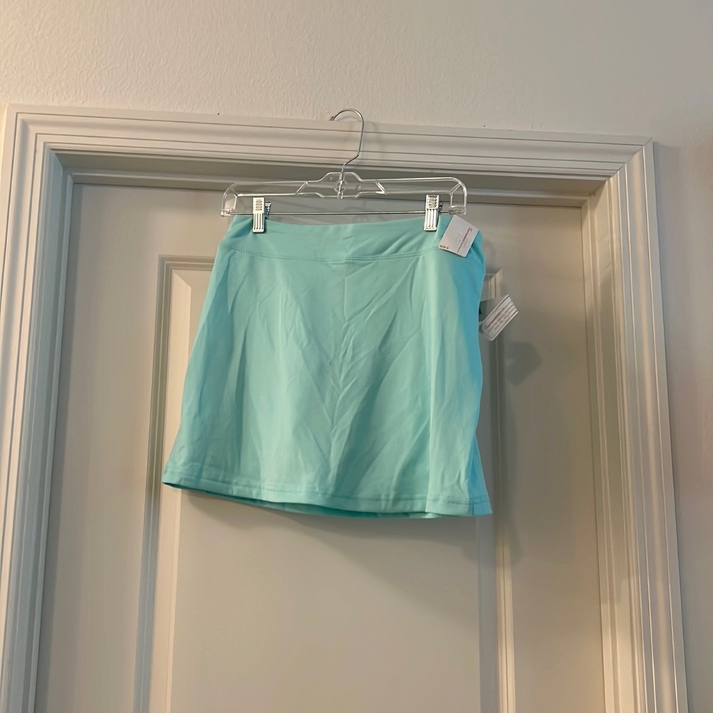 Tournament collection golf/tennis skort in teal